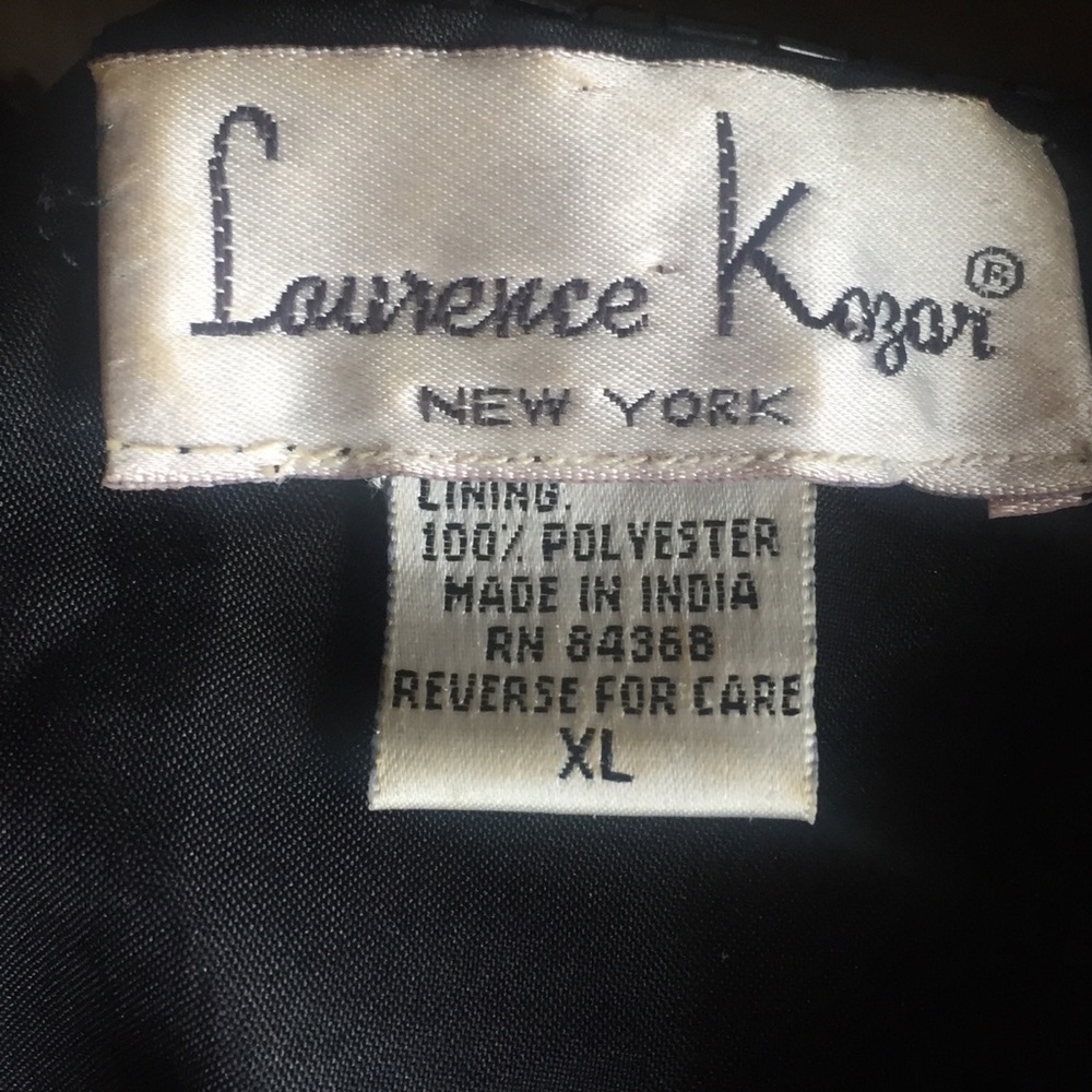 Laurence  Kazar Sequin  & Silk  Holiday Jacket - Picture 10 of 13